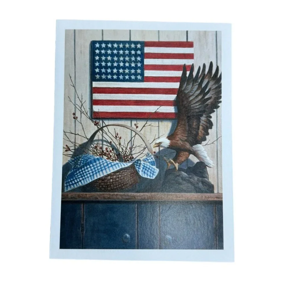 T.C. Chiu Cypress Fine Art Licensing‎ Patriotic Plain Greeting Card Envelope